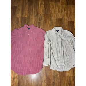 POLO  Ralph Lauren MENS 2 for 1 bundle Short/long Sleeve Classic Fit